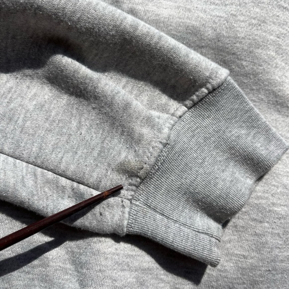 Men's San Francisco Hoodie Gray Spell-Out XL West Coast CA Pocket Bay Wharf City - Picture 10 of 14